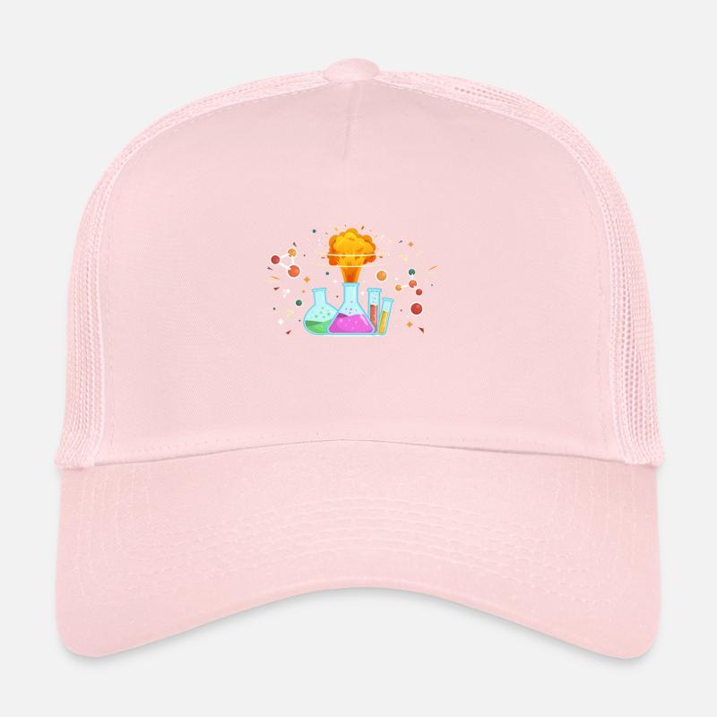 Chimie chimiste cadeau science molécule atome Casquette trucker 