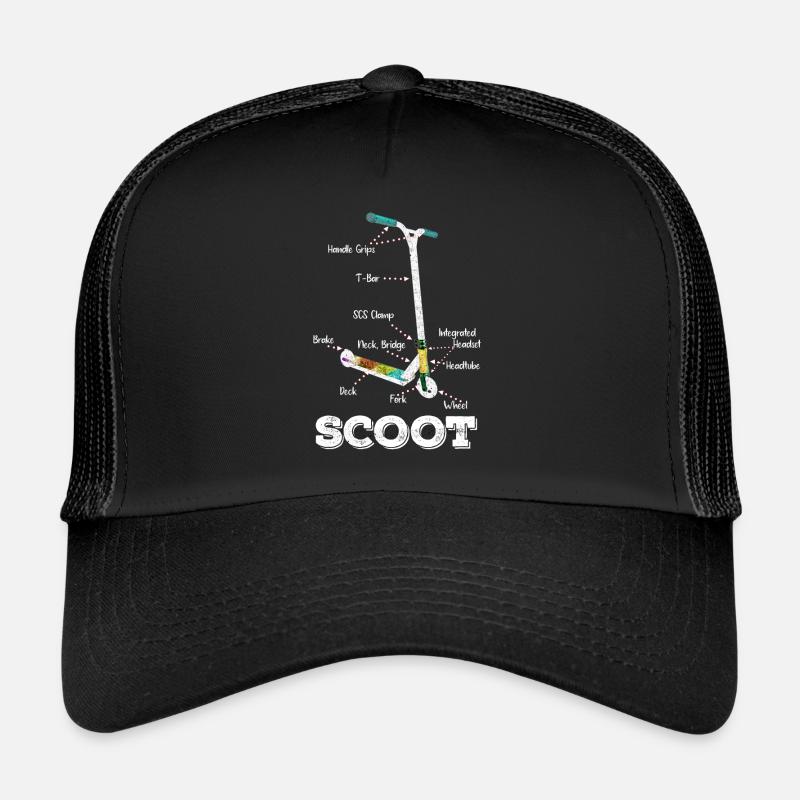 Scooters cascadeurs - scooters en détail Casquette trucker 