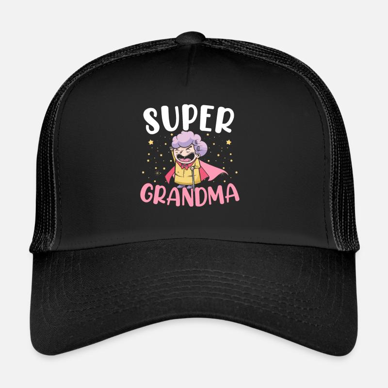 Super Oma Großmutter beste Oma überhaupt Trucker Cap