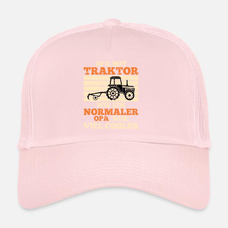 Opa Traktor Trekker Geschenk Landwirt Bauer Trucker Cap