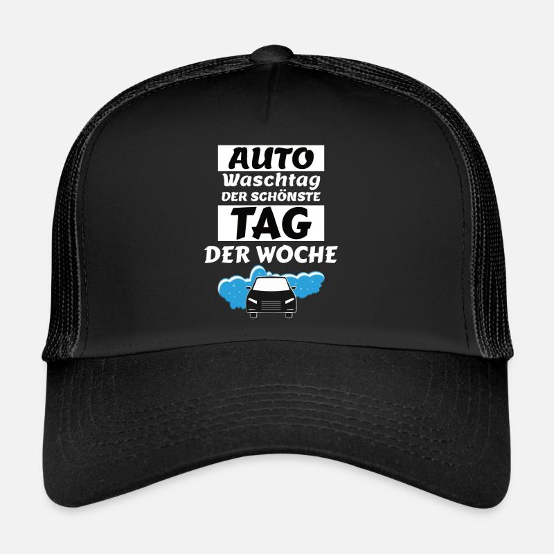auto waschtag Trucker Cap