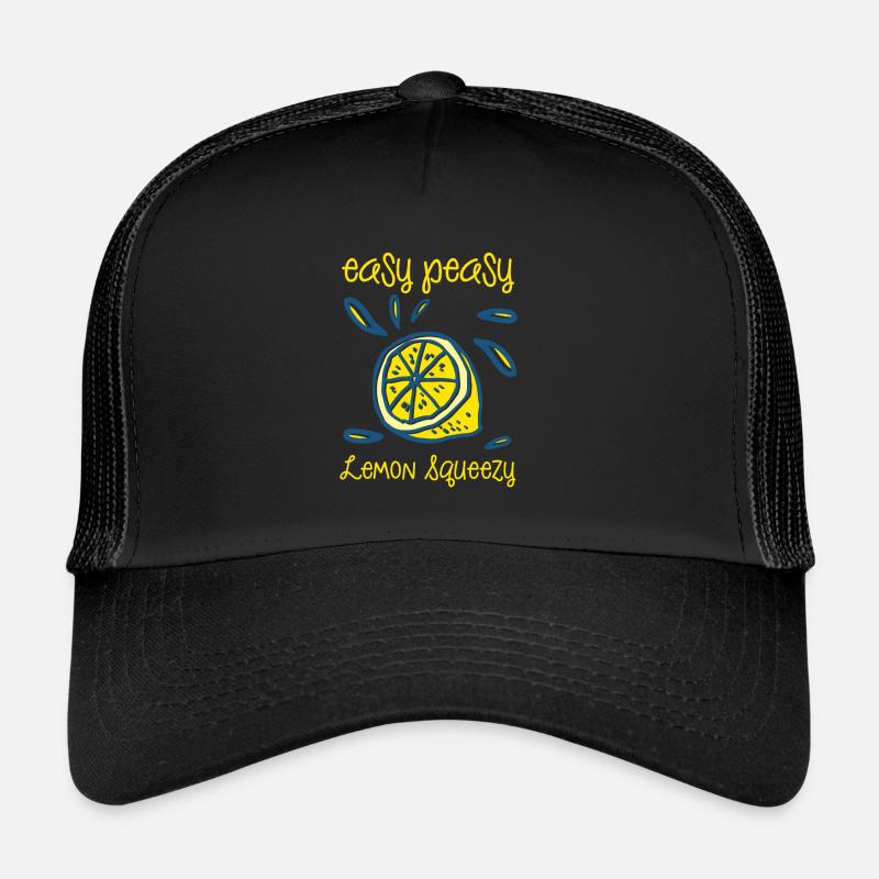 Easy Peasy Lemon Squeezy Trucker Cap