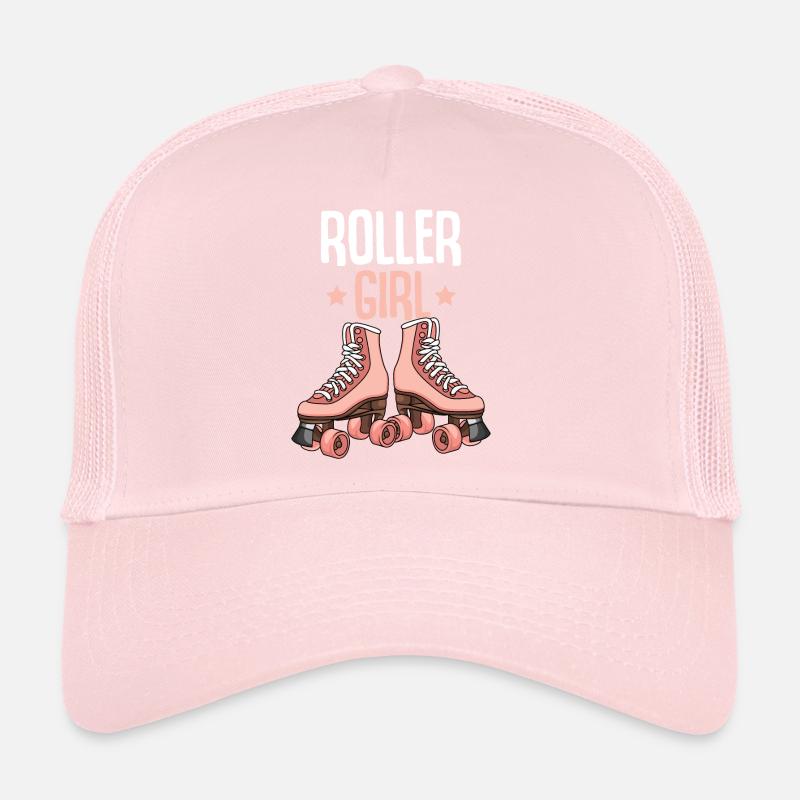 Rollschuhe Roller Girl Roller Skates Rollschuh Trucker Cap