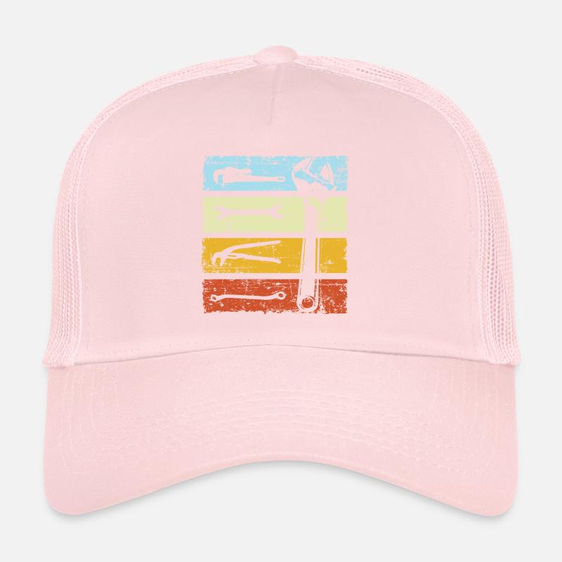 Heating engineer retro tool Trucker Cap