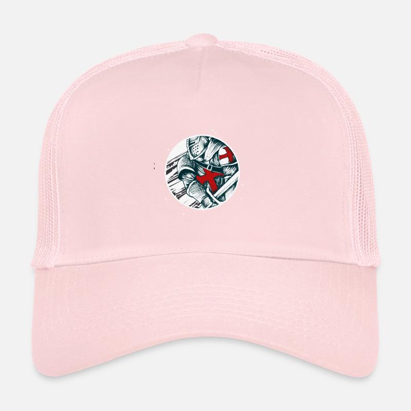 Knight Templar Warrior Knights Trucker Cap