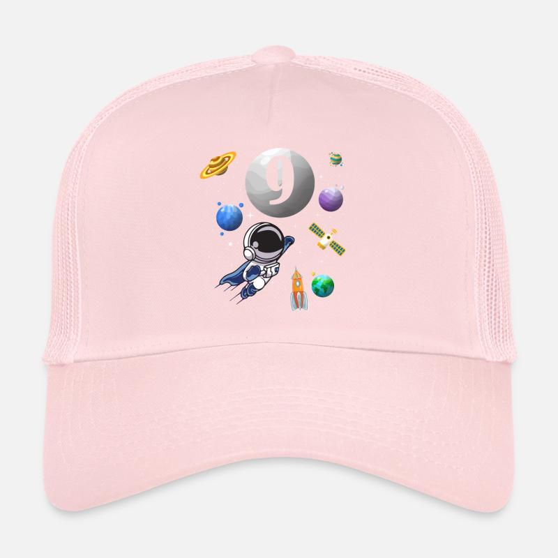 9 ans de l’astronaute Espace spatial Casquette trucker 