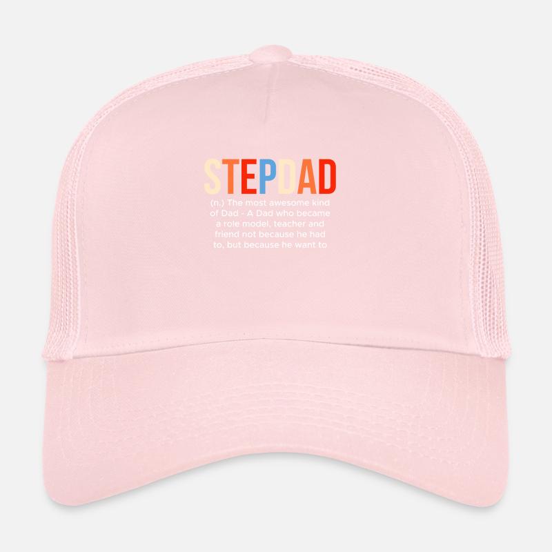 Stepdad Definition Stiefvater Geschenk Trucker Cap
