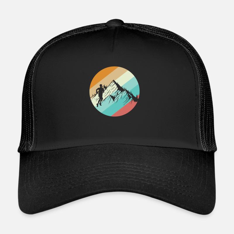 Trail run off the road Trucker Cap