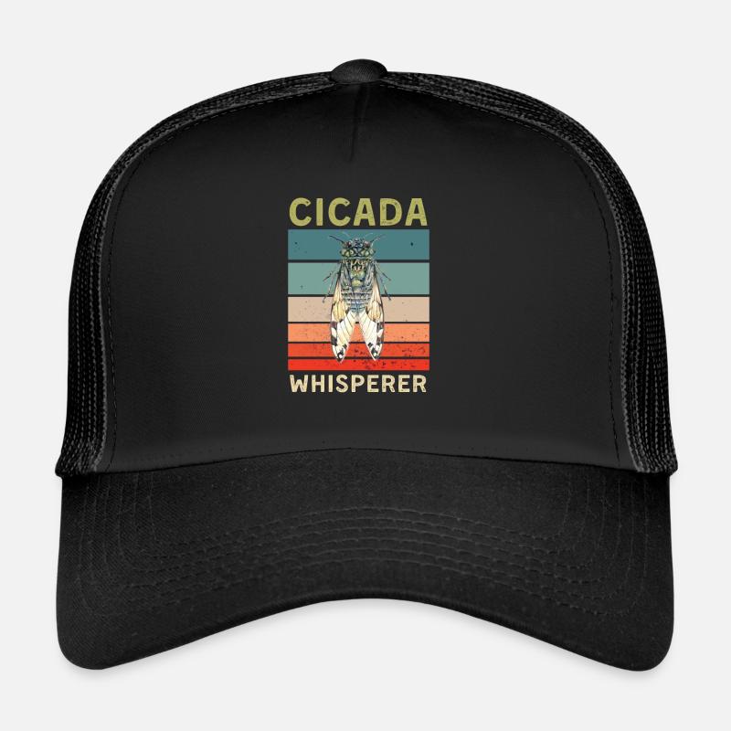 Cicadas Whisperer Brood X 2021 Insect Entomology Trucker Cap