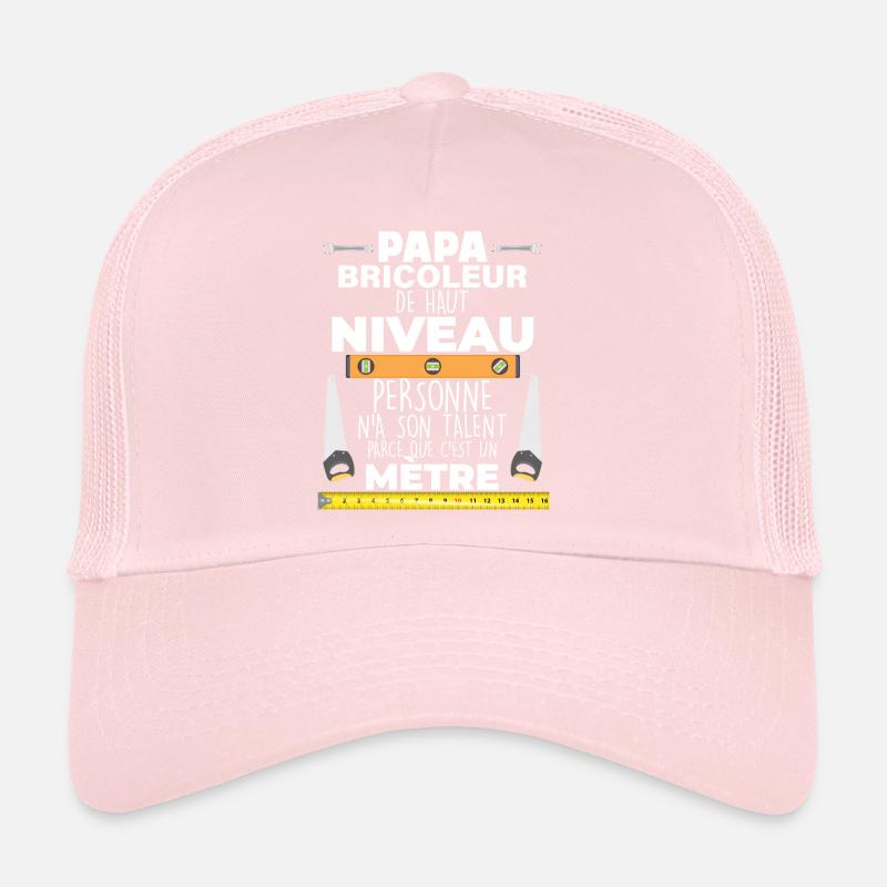 Cadeau Papa, maître du bricolage, idée cadeau père Casquette trucker 