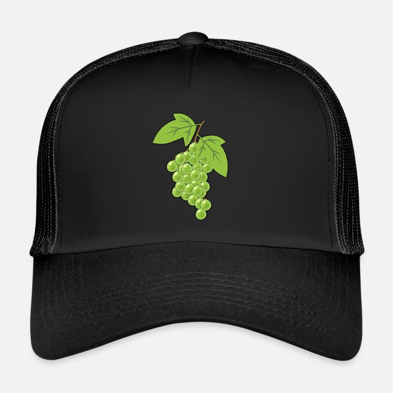 Weintrauben Trauben Hobbygärtner Ernte Weinrebe Trucker Cap