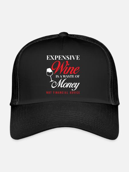 Vin - Casquette trucker  - noir/noir - Devant