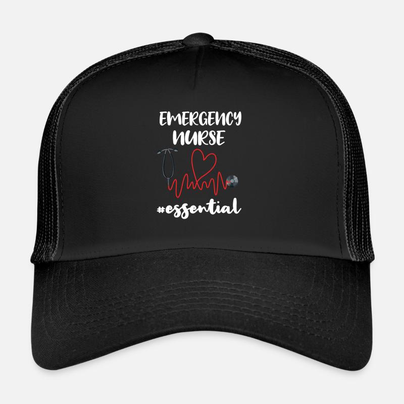 Infirmière infirmière aux urgences Casquette trucker 