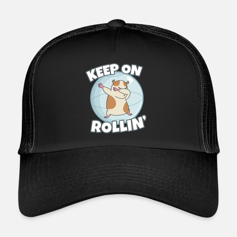 Keep On Rolling Hamster propriétaire Casquette trucker 
