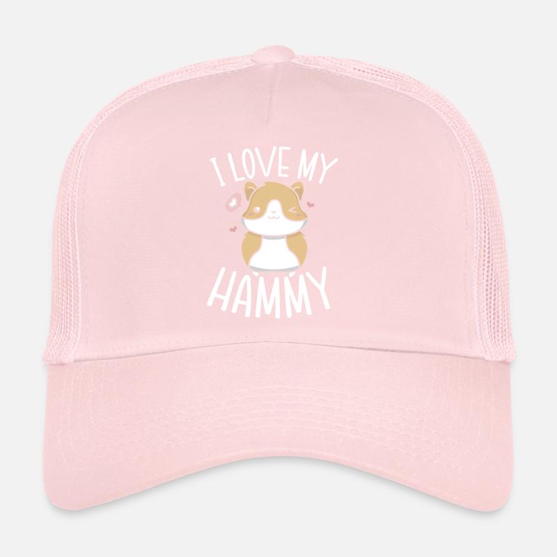 J’aime mon propriétaire de hamster Hammy Casquette trucker 