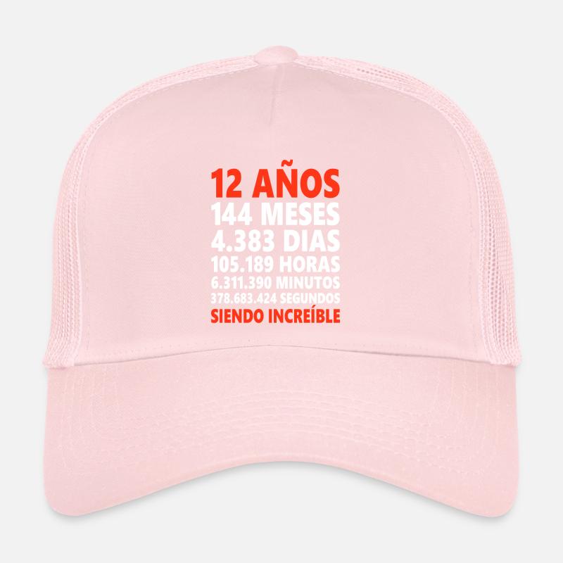 12. Geburtstag 12 Jahre Spanier Spanien Spruch Trucker Cap