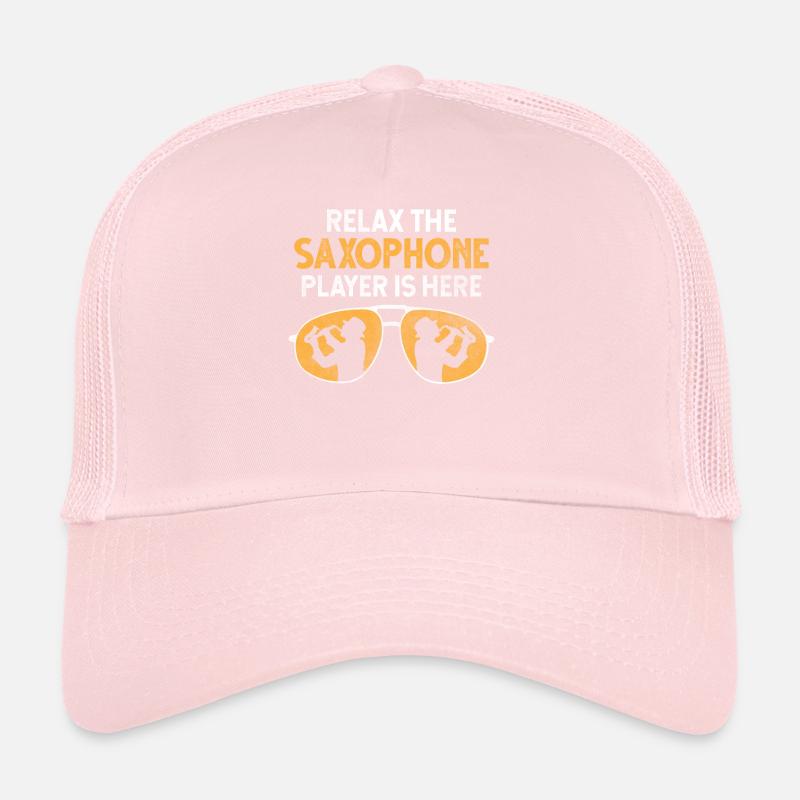 Brass saxophone Trucker Cap