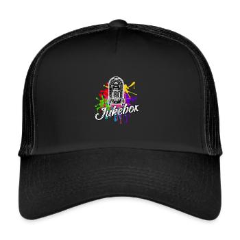 Jukebox Classic Country Jukebox - Trucker Cap - black/black - Front