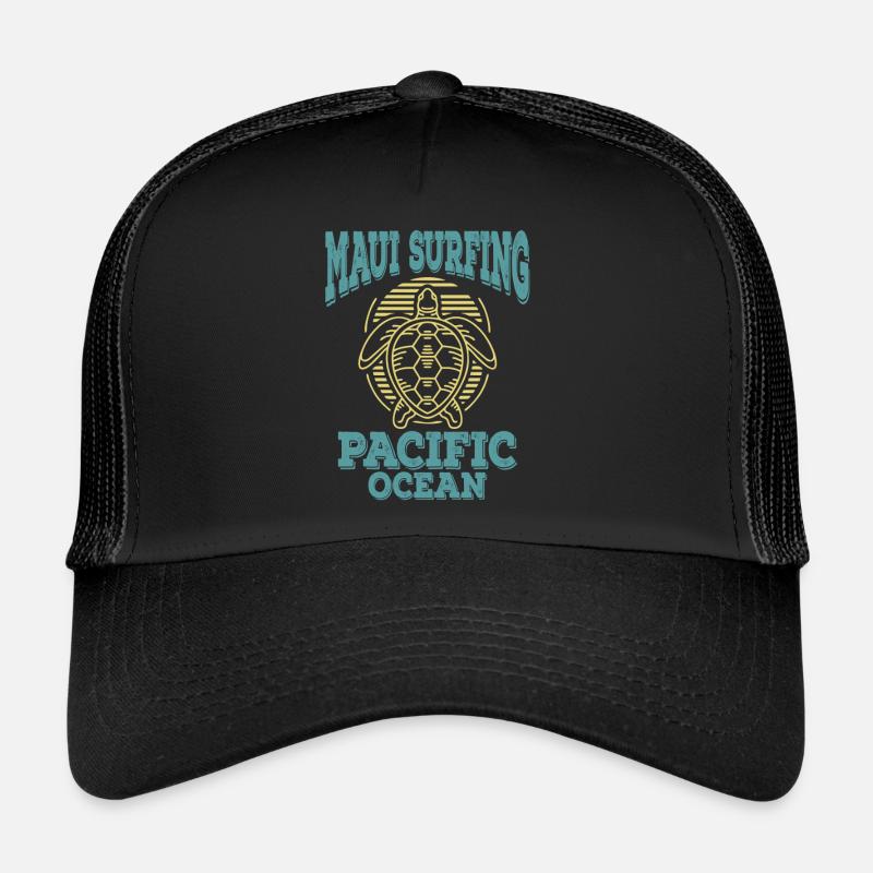 Maui Hawaii Surf sur la plage Casquette trucker 