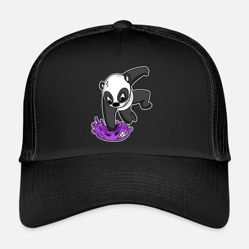 Panda Virus Kampf Trucker Cap
