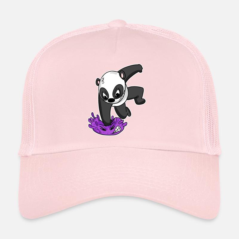 Panda Virus Fight Trucker Cap
