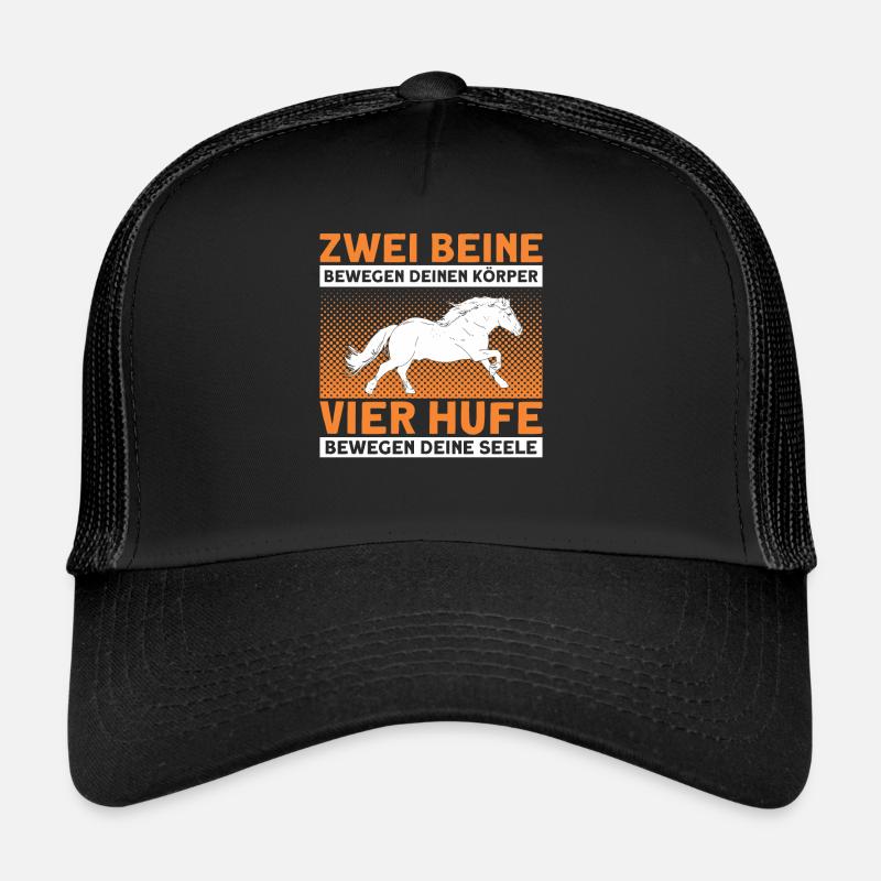 Reiten Reiter Haflinger Geschenk Trucker Cap