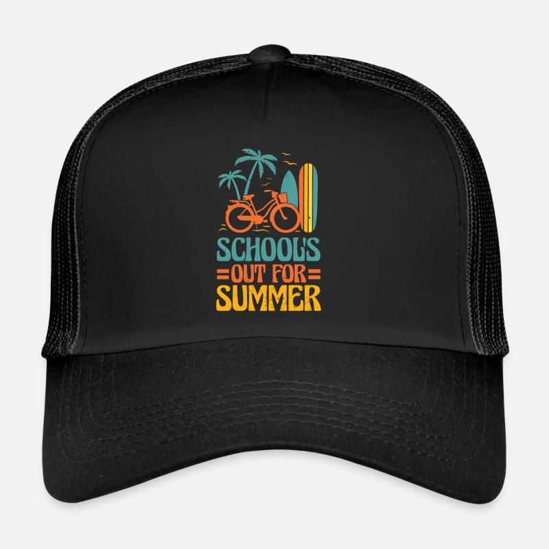 L’école est sortie pour l’été, drôles d’enseignants rétro Casquette trucker 