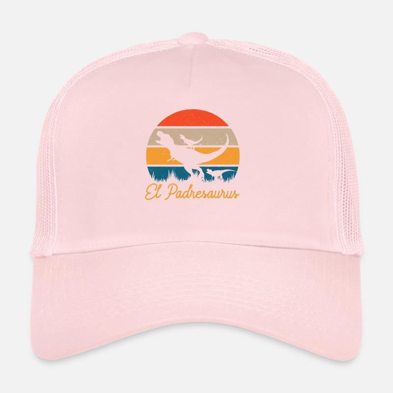 El Padresaurus Gift Papa Spanish Humor Trucker Cap