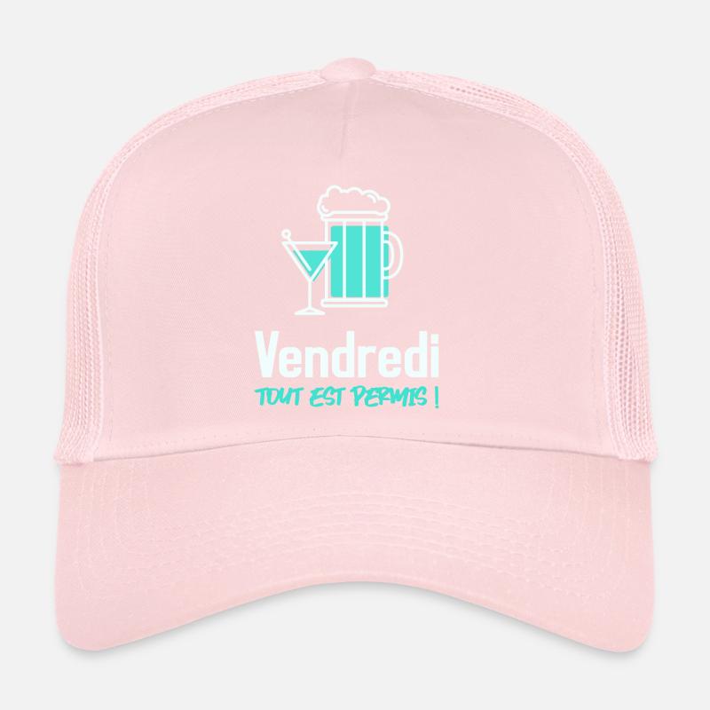 Vendredi tout est permis Casquette trucker 