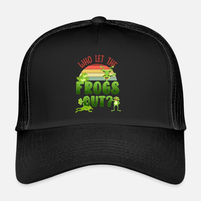 frog, frog cute frog, frog animal Trucker Cap
