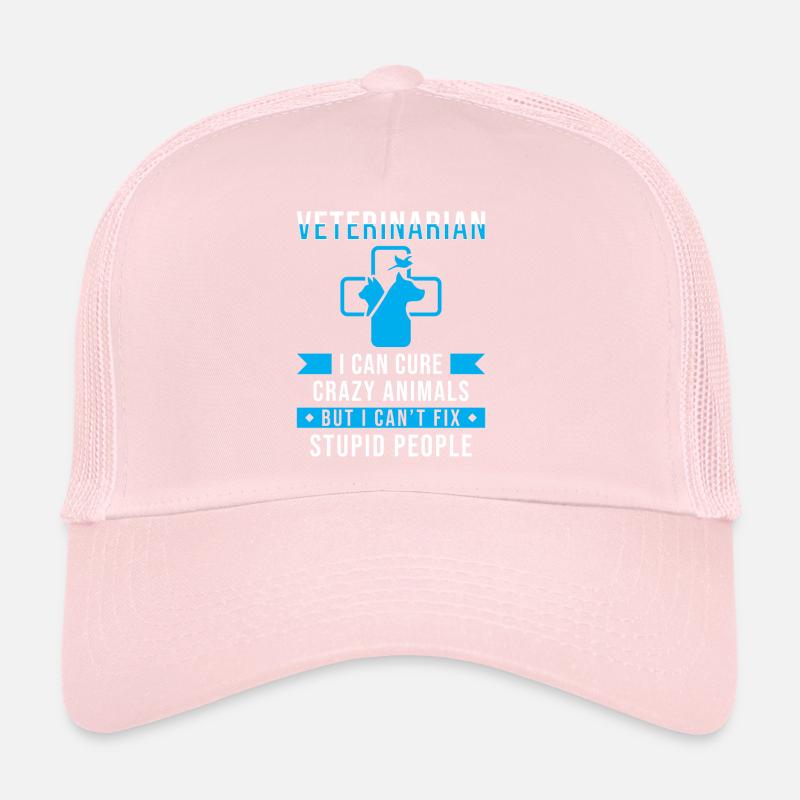 Vet gift saying funny Trucker Cap
