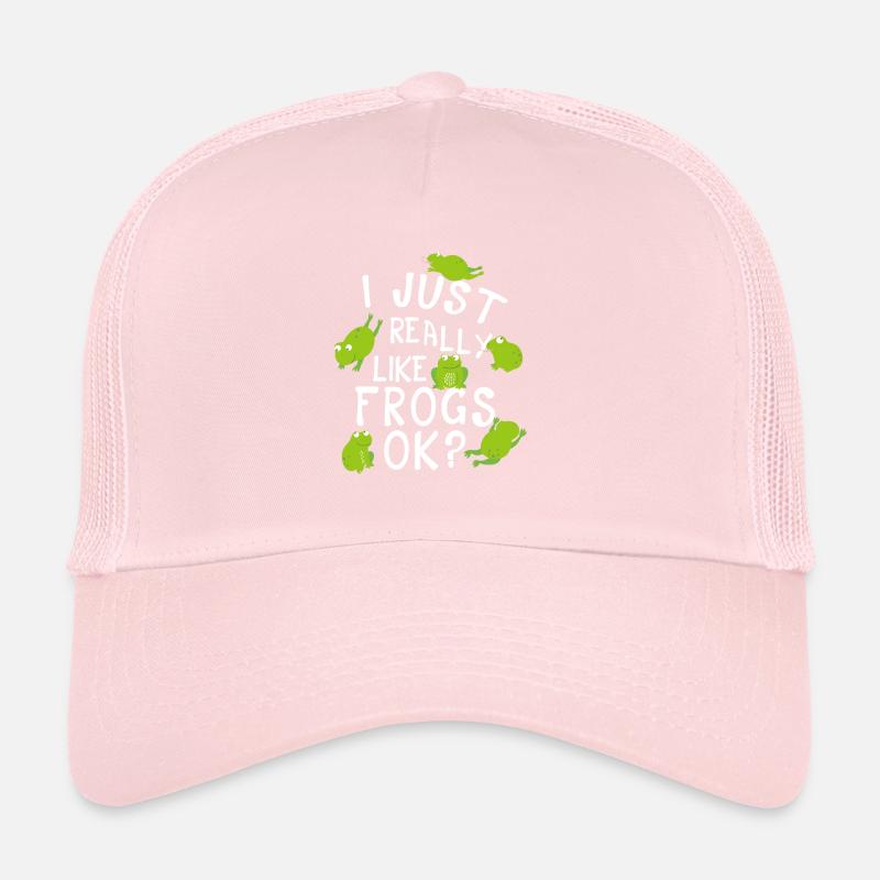 I Just Really Like Frogs Ok Casquette trucker 