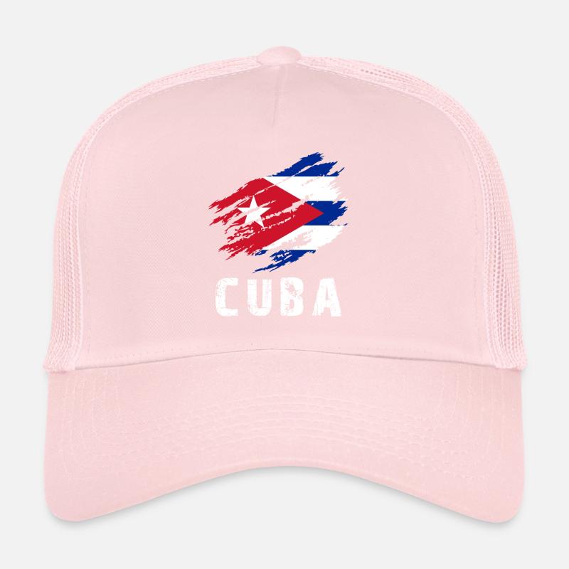 La Havane Cuba Drapeau Cuba Casquette trucker 