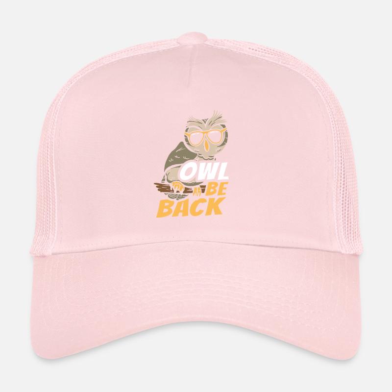 Eule mit Sonnenbrille Trucker Cap