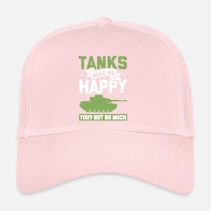 Panzer Militär Tank Armee Geschenk Panzerfahrer Trucker Cap