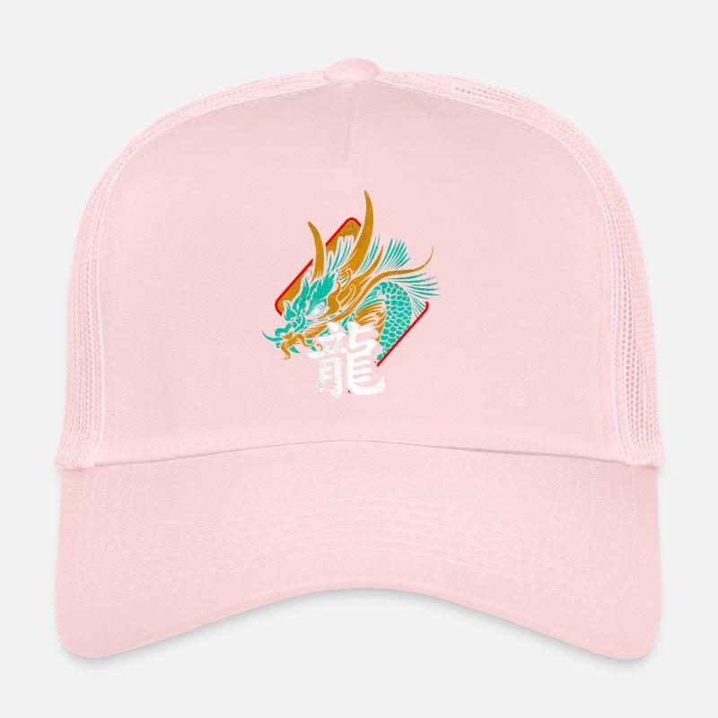 Dragon China Schirftzeichen Trucker Cap