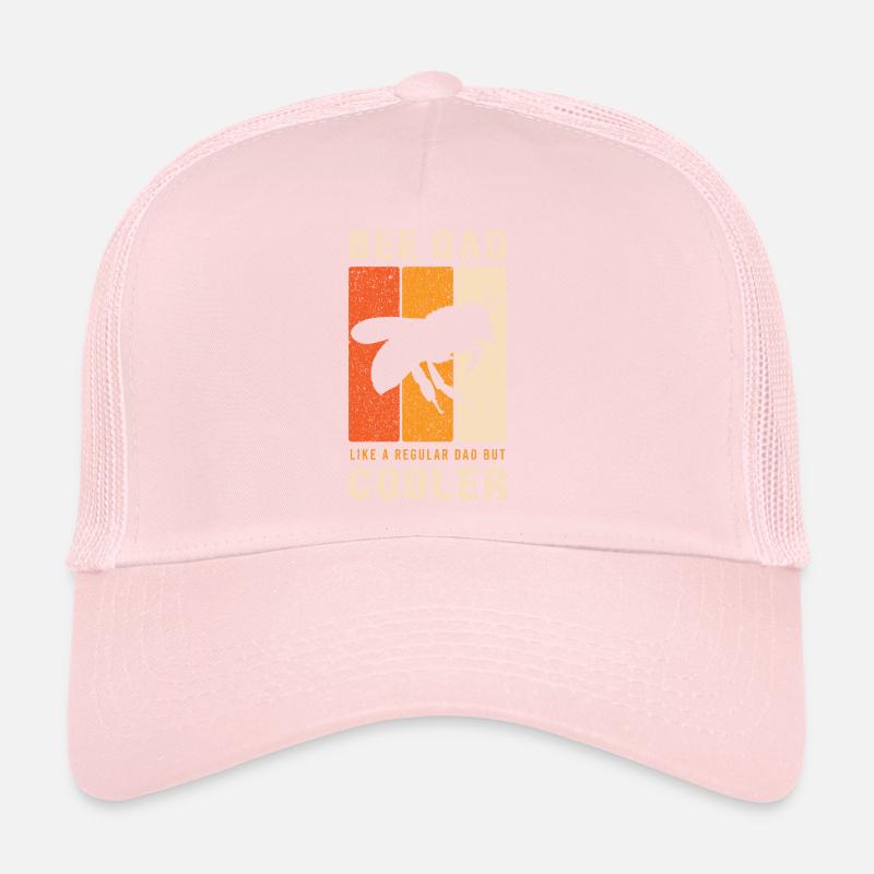Bee Dad Like A Regular Dad But Cooler Honeybee Trucker Cap