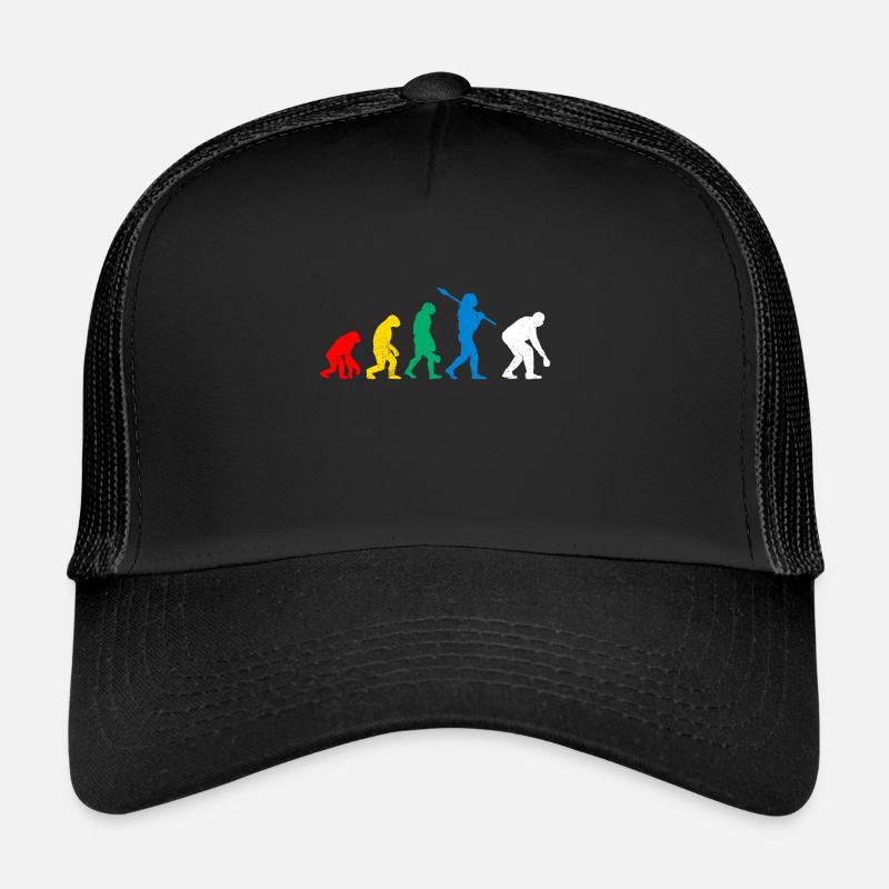 Boule singe homme évolution boccia joueur Casquette trucker 