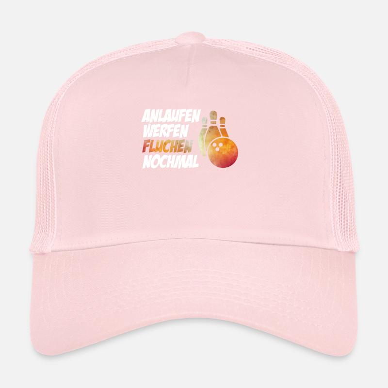 Lancer de lancer des jurons encore drôles bowling Casquette trucker 