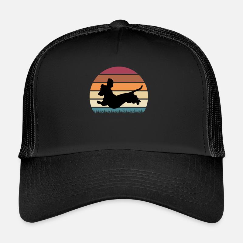 teckel chien blaireau chien propriétaire de chien teckel chiot Casquette trucker 