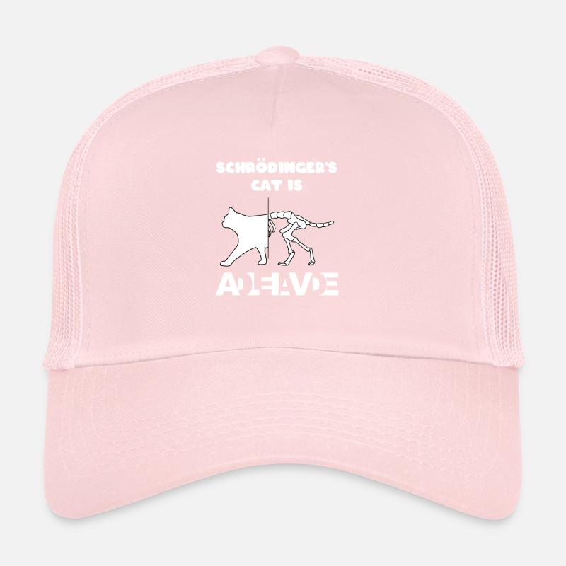 Schrödinger's Cat - Dead AND Alive - Physics Nerd Trucker Cap
