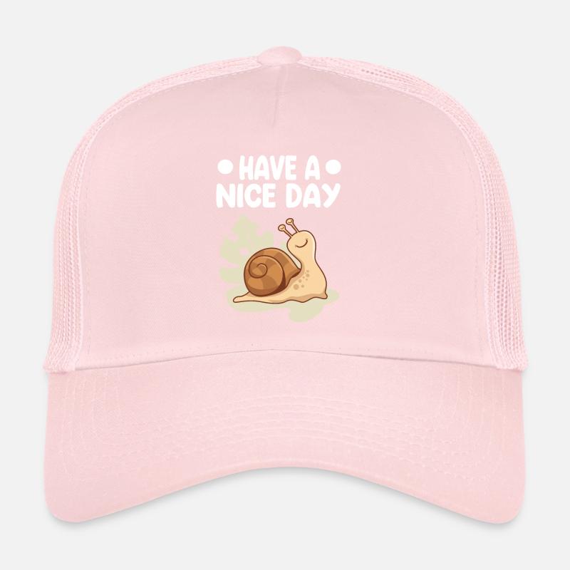 Escargot Casquette trucker 