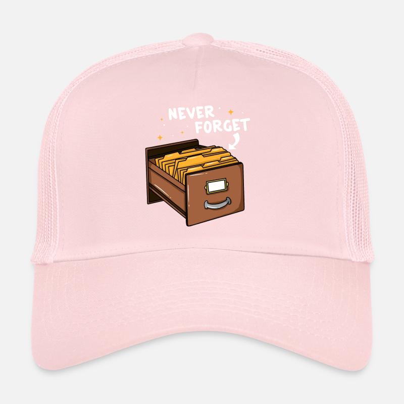 Kartenkatalog Zettelkatalog Bibliothek Katalog Trucker Cap