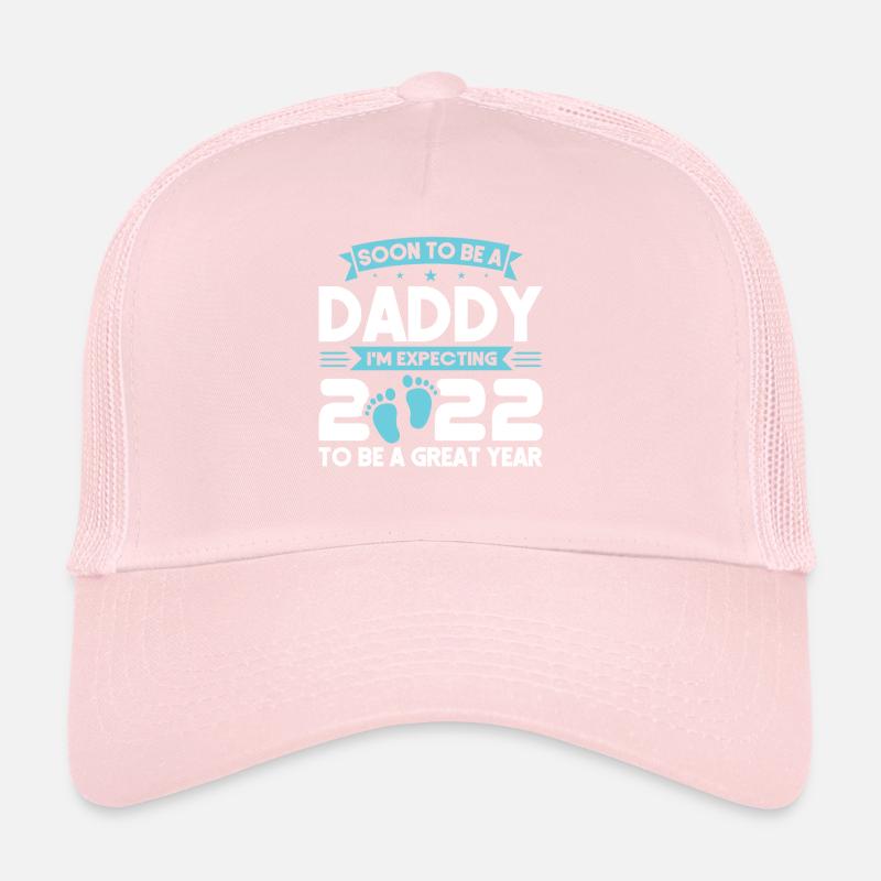Future Daddy 2022 Future Papa Bébé Cadeau Casquette trucker 