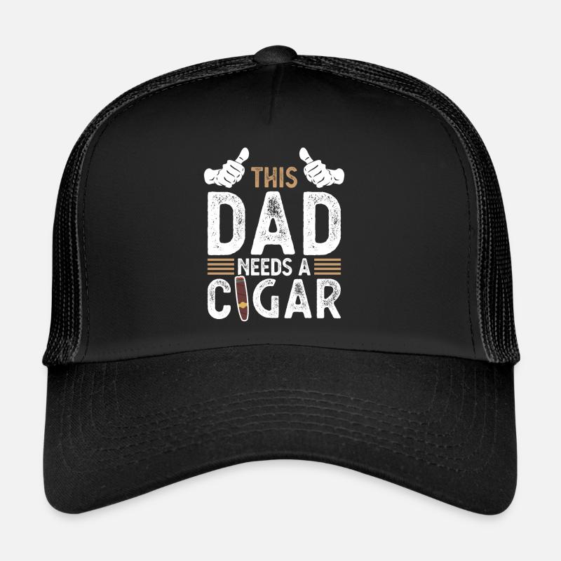 Zigarre Papa Zigarren Geschenk Trucker Cap