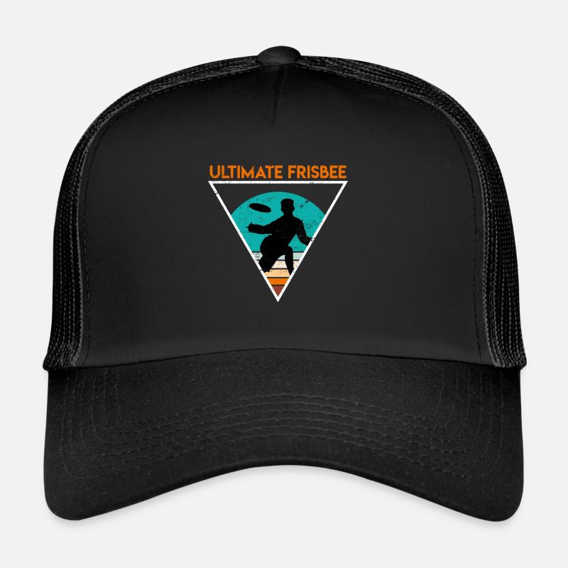 Retro Ultimate Frisbee Trucker Cap