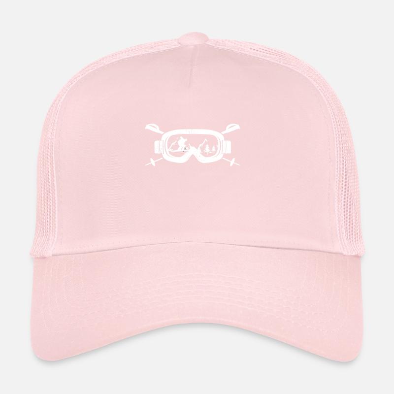 Ski Tshirt Apres Skispringen Winter Schnee Skilift Trucker Cap