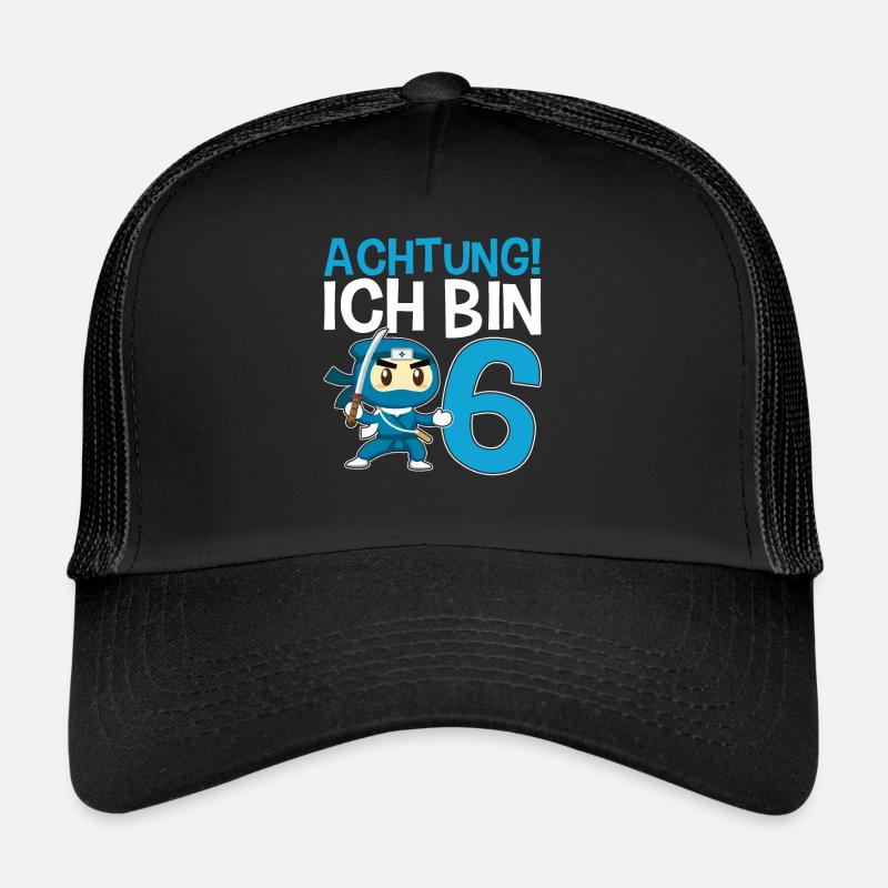 Achtung ich bin 6 Trucker Cap