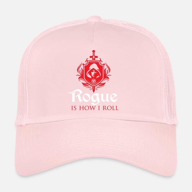 RPG games Rogue is how i roll Casquette trucker 