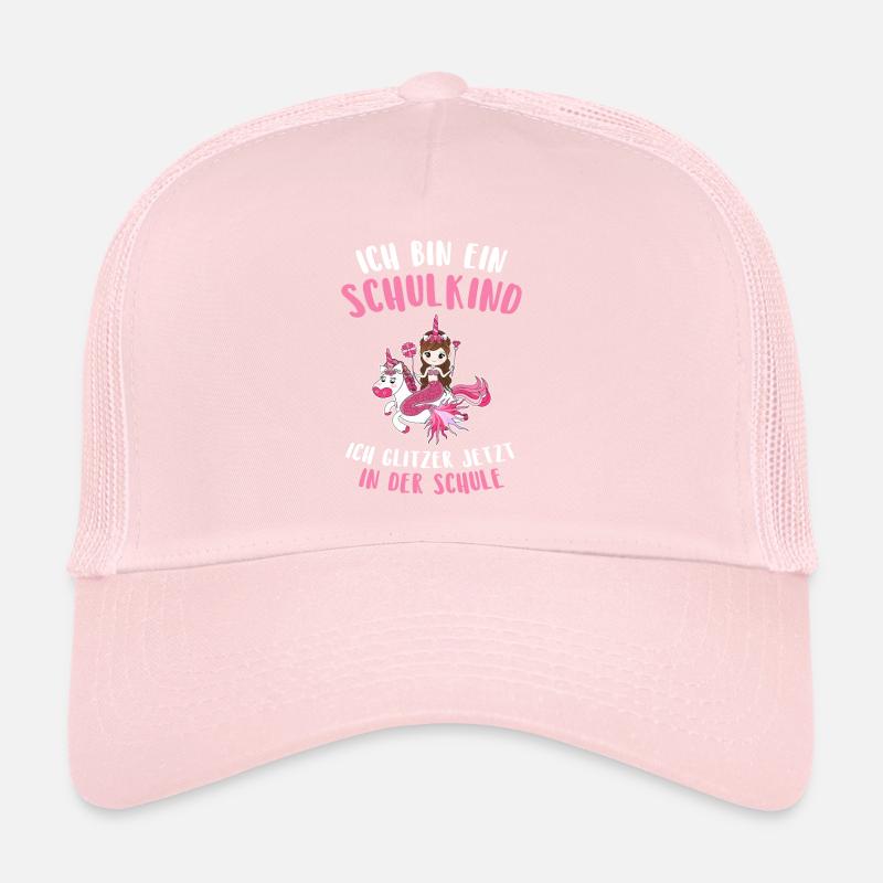 Schulanfang Einhorn Meerjungfrau Geschenk Trucker Cap
